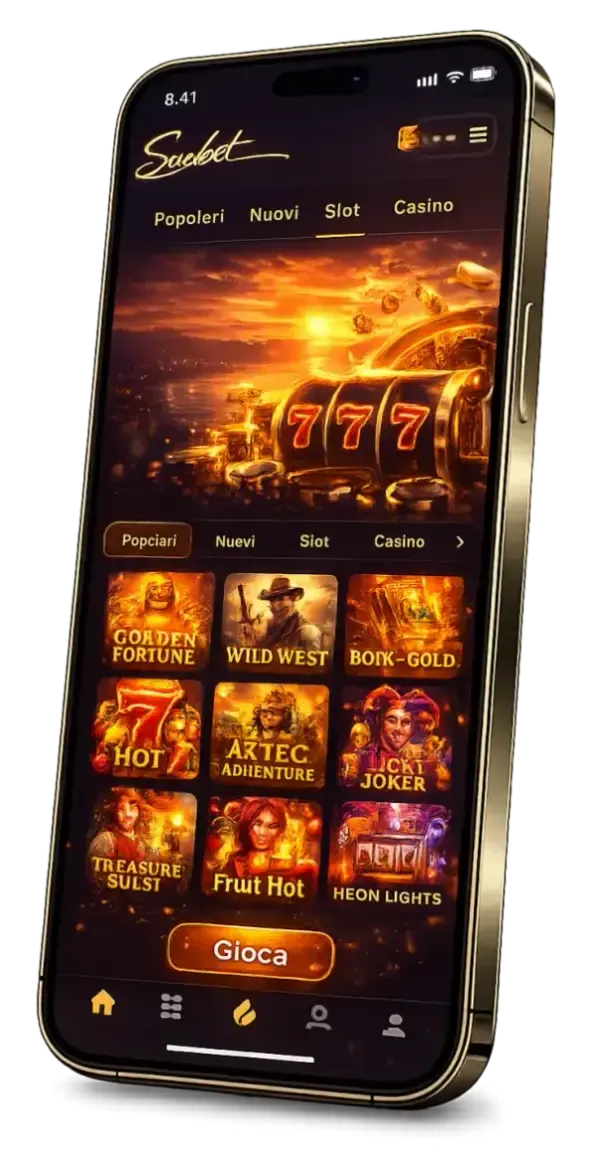 Sunbet Casino su mobile